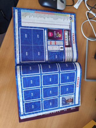 Album cromos Euro 2012 Polonia-Ucraina