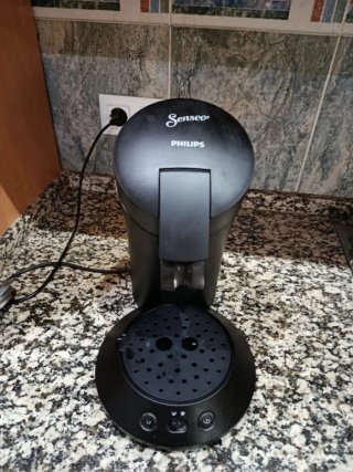 Cafetera Senseo Philips Negra con en paquete de de