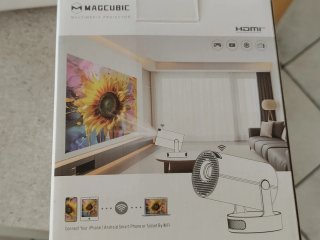Proiettore Magic Cube Nuovo Bianco