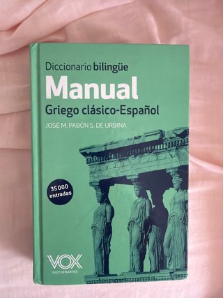 Manual griego clásico-español diccionario bilin...