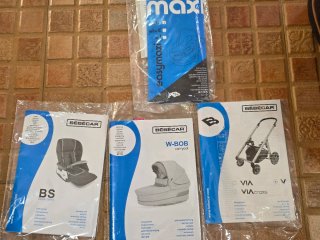 Bebecar Pack V Trio Actual KA907 carrito 3 piezas