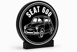 Cartel Luminoso LED SEAT 600