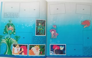 Álbum La Sirenita Panini 1995 Incompleto