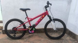 Bicicleta Infantil Monster Trail Roja