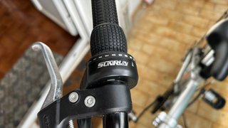 Bicicleta plegable 20 plateada