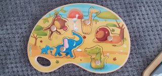 Lote 3 Puzzles Infantiles Madera