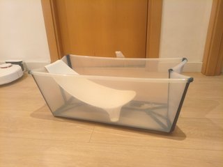 Bañera Stokke plegable + Soporte para bebé
