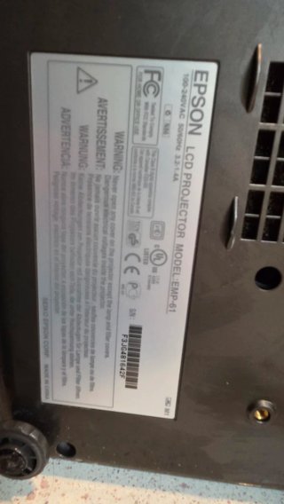 Proyector Epson EMP-61