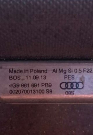 4g9861691pb9 bandeja tras audi a6 avant 4g5 286554