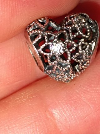 Charm Pandora Cuore Argento