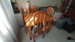 Conjunto Muebles Salón Madera