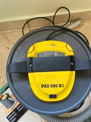 Aspirador de cinzas Parkside PAS 500 B1