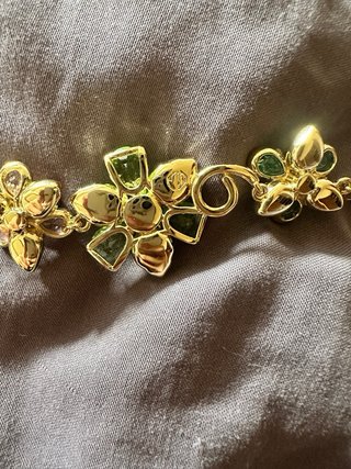 Pulsera Swarovski Flores Multicolor