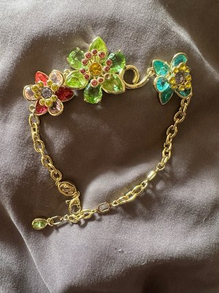 Pulsera Swarovski Flores Multicolor