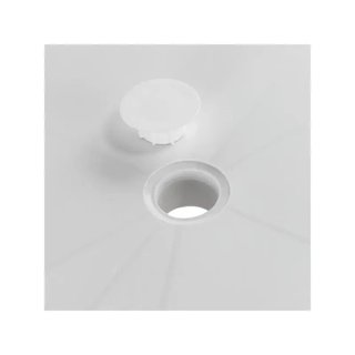 Mesa exterior Jardín Tonelle 140x80x73 cm Blanca