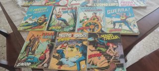 Fumetti Zagor prima e seconda serie