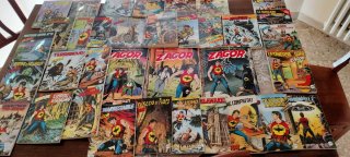 Fumetti Zagor prima e seconda serie