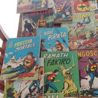 Fumetti Zagor prima e seconda serie