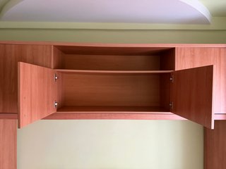Mueble juvenil con 2 camas, armarios y almacenaje