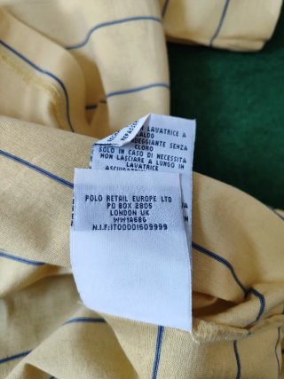 Polo Golf Ralph Lauren a Righe Vintage Y2K
