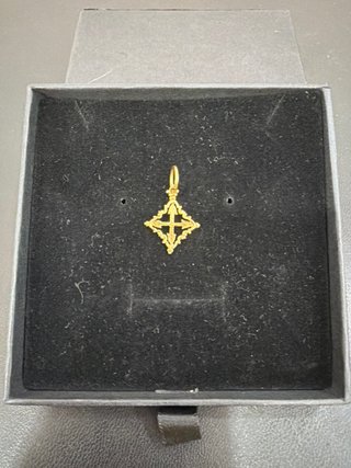 Colgante Oro 18k Cruz Mallorquina Mediana