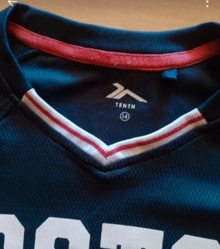 Camiseta Béisbol Boston 12 Azul Roja