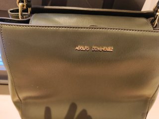 Bolso Adolfo Dominguez Verde Oliva