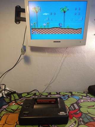 Consola Sega Master System II + Sonic Pal Esp