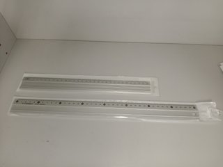regla, escuadra y cartabon verdes (educ.plastica)