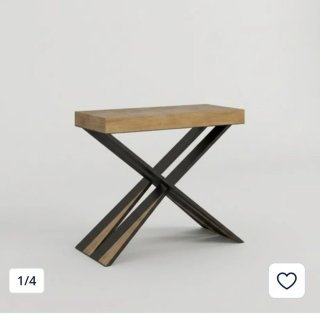 Consolle Itamoby Allungabile Legno Metallo