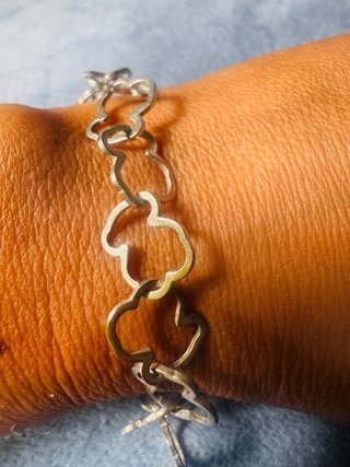 Pulsera Tous Plata Carrusel Osos 19 cm largo