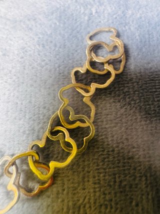 Pulsera Tous Plata Carrusel Osos 19 cm largo