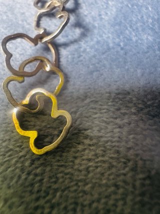 Pulsera Tous Plata Carrusel Osos 19 cm largo