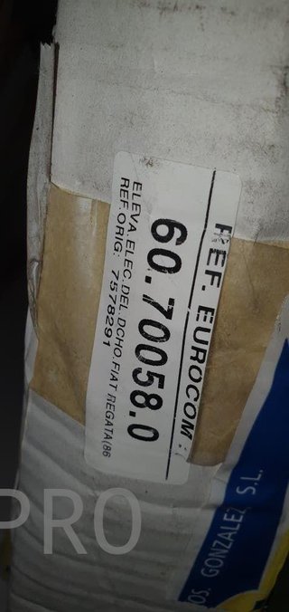 elevalunas fiat regata derecho nuevo