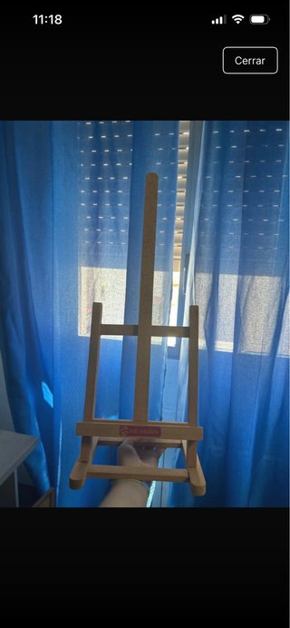 Caballete de pintura mini de madera