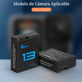 Cargador + 3 baterías GoPro 13 Nuevo Garantia