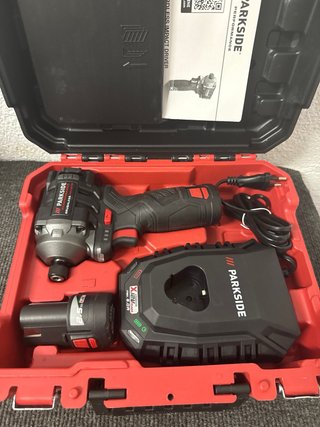 Parkside 12V Taladro de Impacto + Baterías