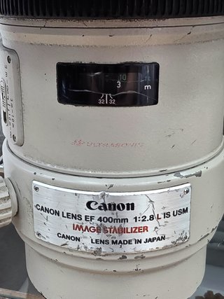 Objetivo Canon Lens Ef 400Mm 1:2.8 L Is Usm Ultrasonic