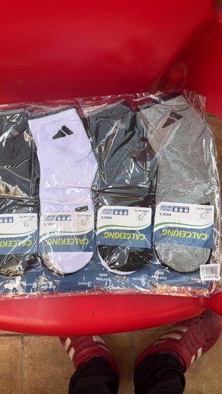 Lote 24 pares calcetines hombre 40-46 algodón