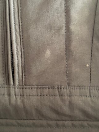 Anorak Napapijri gris con defecto