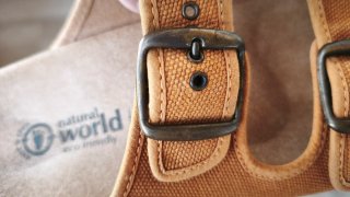 Sandalias Natural World Unisex Talla 43 Naranja