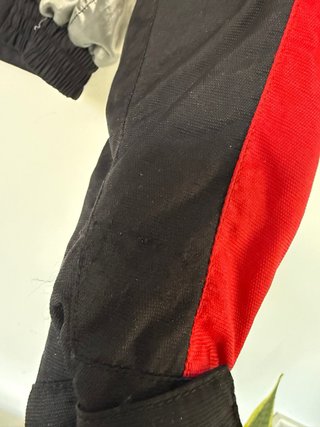 Chaqueta Moto Levior Negra Roja Talla L