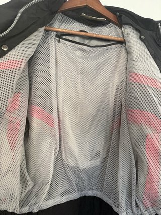 Chaqueta Moto Levior Negra Roja Talla L
