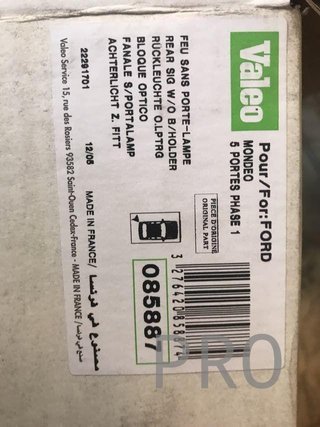 Piloto ford mondeo mk1 5 puertas izquierdo nuevo
