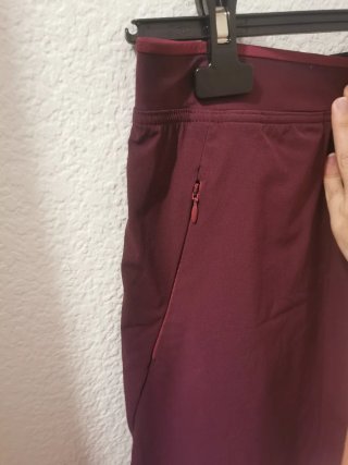 Falda pantalón senderismo morada