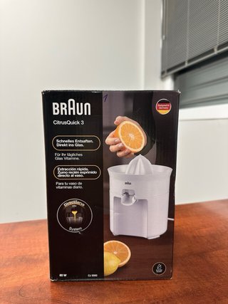 Exprimidor Braun CitrusQuick 3