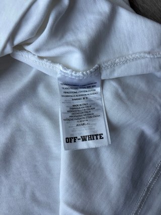 Camiseta Off-White Flechas Negra