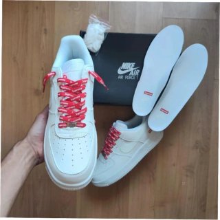 Nike Air Force 1 Low Supreme Blancas Talla 42