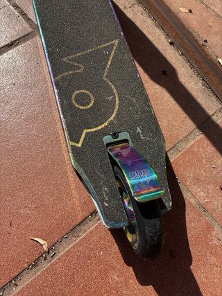 Patinete One Option Cromado scooter