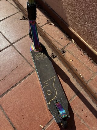 Patinete One Option Cromado scooter